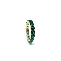 Anillo Lucos Mujer in Plata ES 908 VERDE - ES 908 VERDE